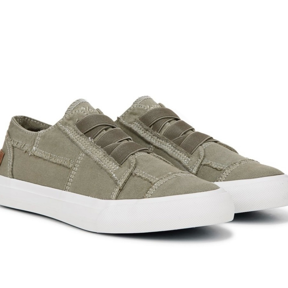 Blowfish Olive Slip-On Sneakers - Picture 2 of 7